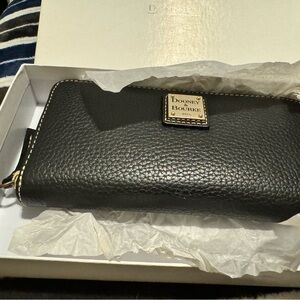 Dooney & Bourke Saffiano Large Zip Around Wallet